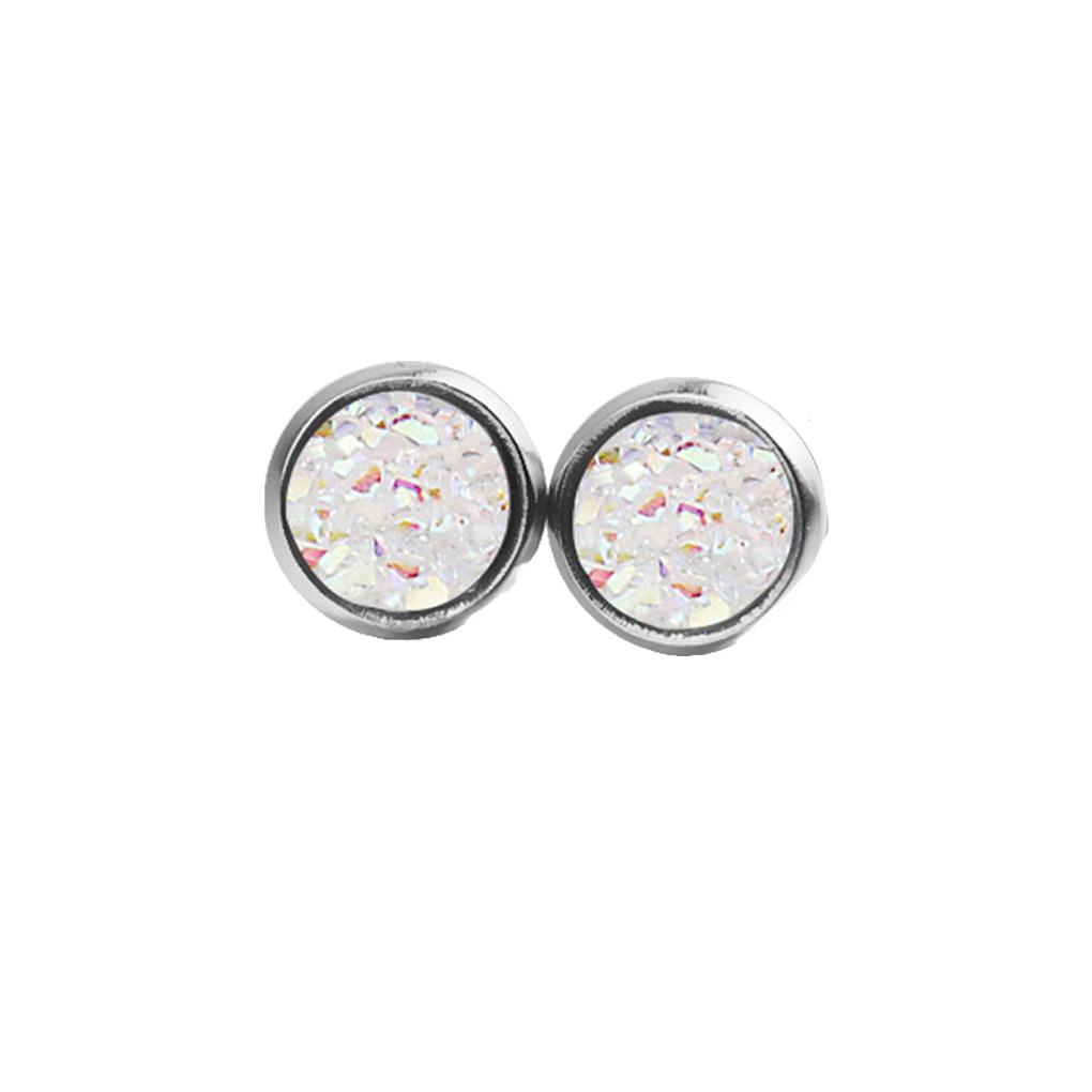 1 Pair Earrings Simple Fashionable Eye-catching Eardrops Fine Electroplating Ear Studs Gorgeous Gift Girls Birthday Party