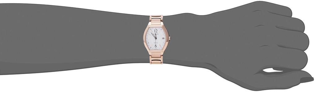Exceed Radio Watch Titania Line Happy Flight Series [Citizen] Eco-Drive ES9344-54W Women's