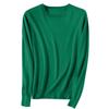 Women's And Winter Fashion Long-sleeved Basic -neck Loose Pullover Sweater Top