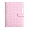 PU Leather Card Collector Album 6 Ring Refillable Notebook Binder New Photo Binder Book  Idol Cards