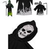 Authentic Grim Reaper Cosplay Costume For Kids