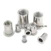304 Stainless Steel Knurled Flat Head Blind Rivet Nut