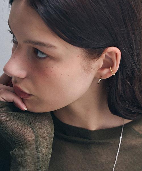 Dana Burton Minimal Wavy Twist Earrings