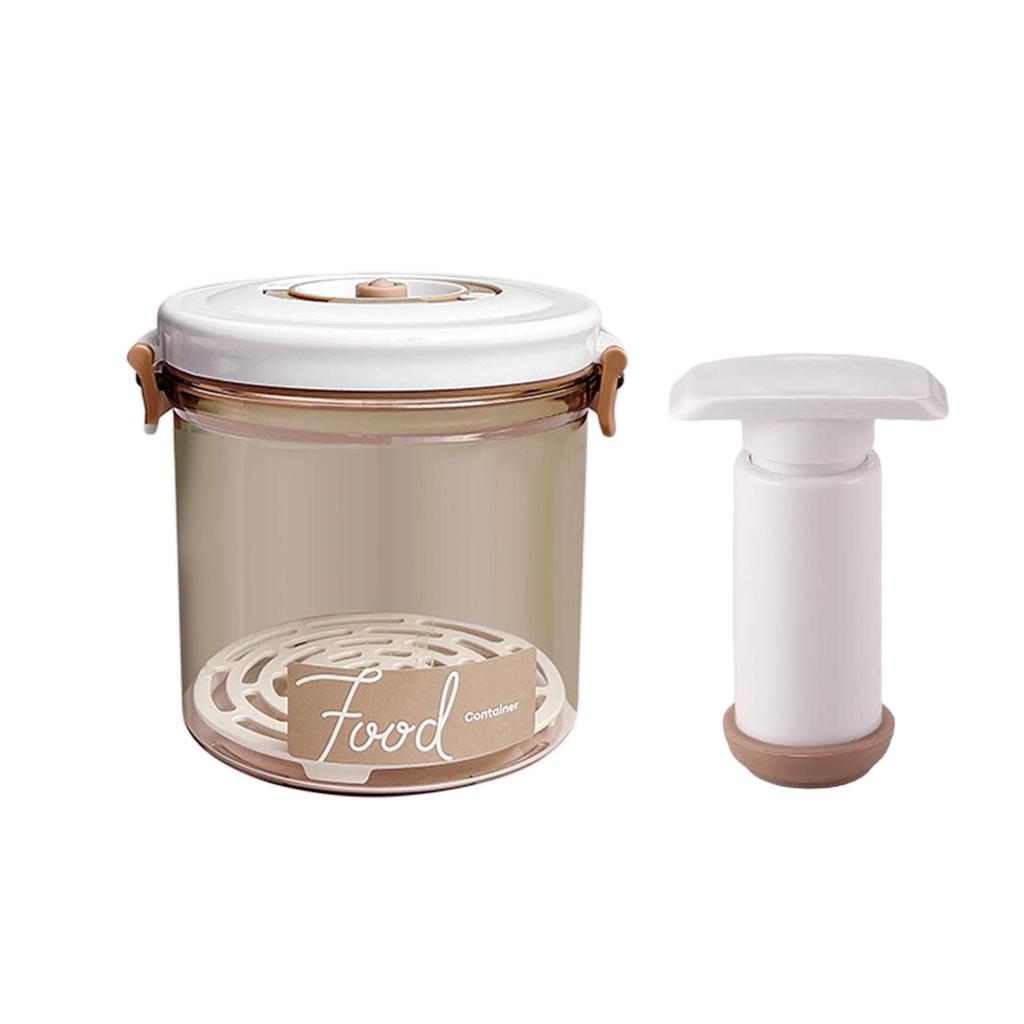 Vacuum Containers for Food Storage Portable Vacuum Sealer Vacuum Seal Food Storage Container with Lid for Marinating