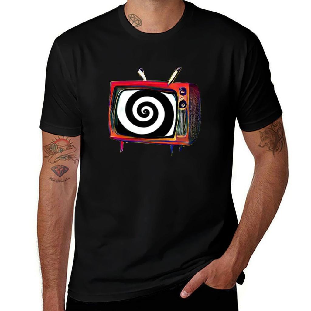 t tv hypnosis T-Shirt t cotton 100% man designer shirt shirts
