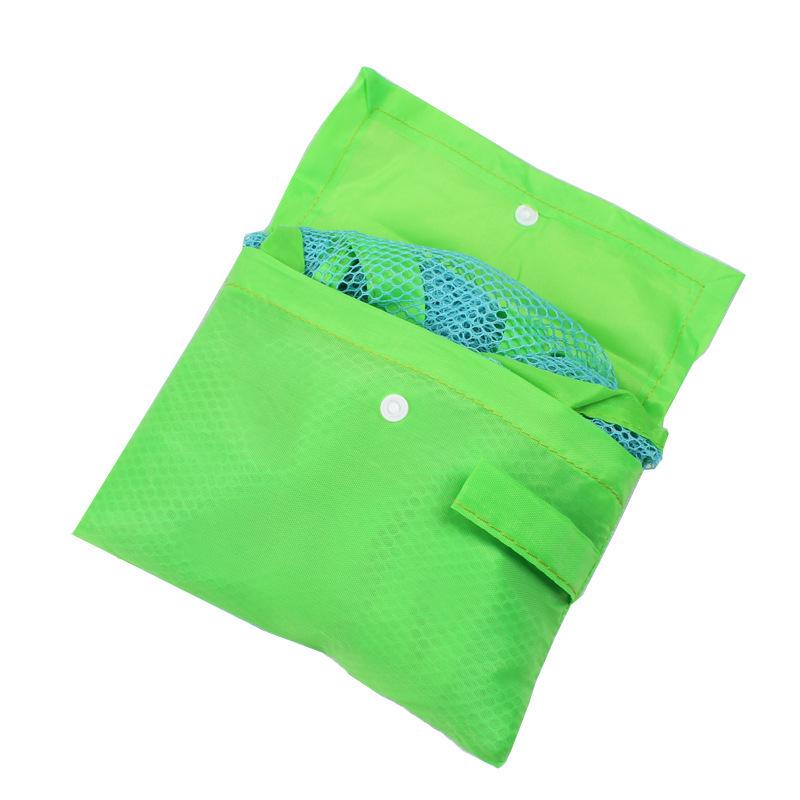 Portable Foldable Mesh Beach Bag for Kids' Sand Toys