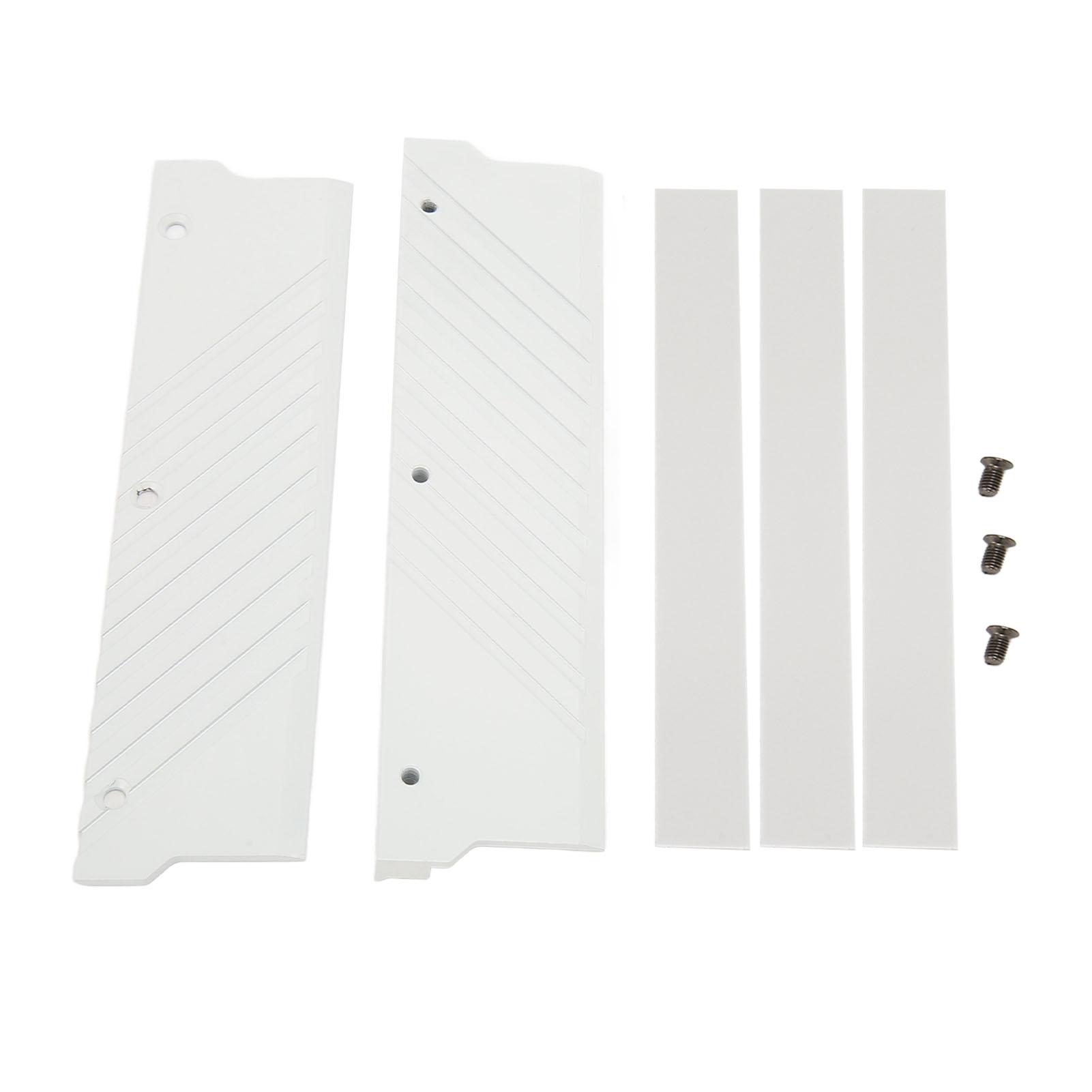 

Память RAM Радиатор MEO PMOAB G Алюминиевый сплав Память RAM Охладитель DDR5 Радиатор для компьютерной воды белый