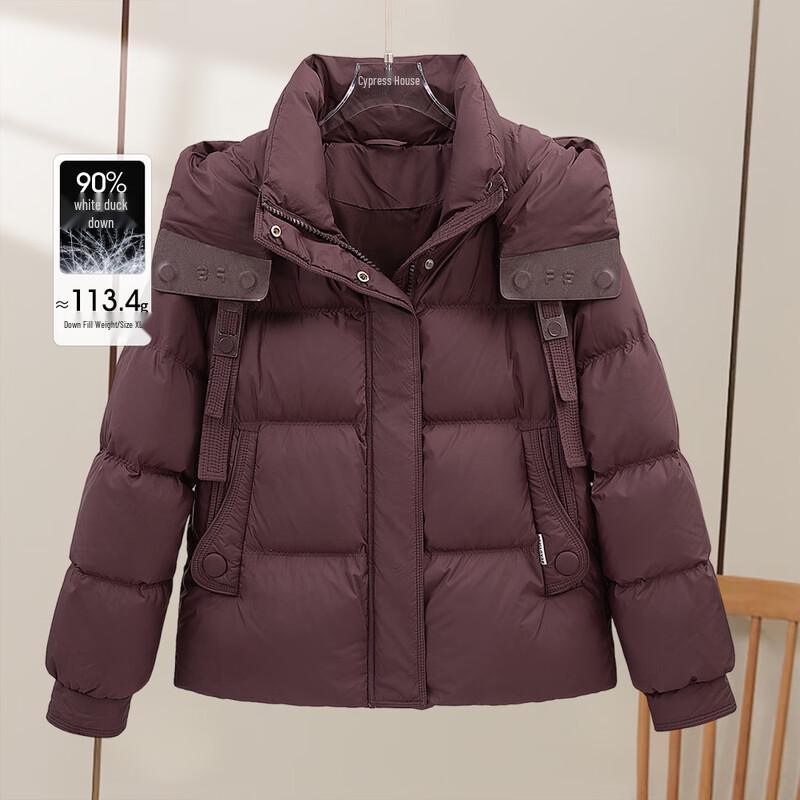 

Женский пуховик Sibaishe с капюшоном, 90% пух M