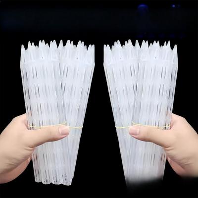 Pot Ventilation Pipe, Moisture Cycle for Preventing Root Rot and Suffocation, Transparent and Breathable Pot Ventilation Pipe