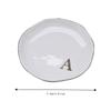 Gold Rim Monogram Letter Ring Dish A-Z Decorative Ring Holder Plate  Blogger's Recommendation
