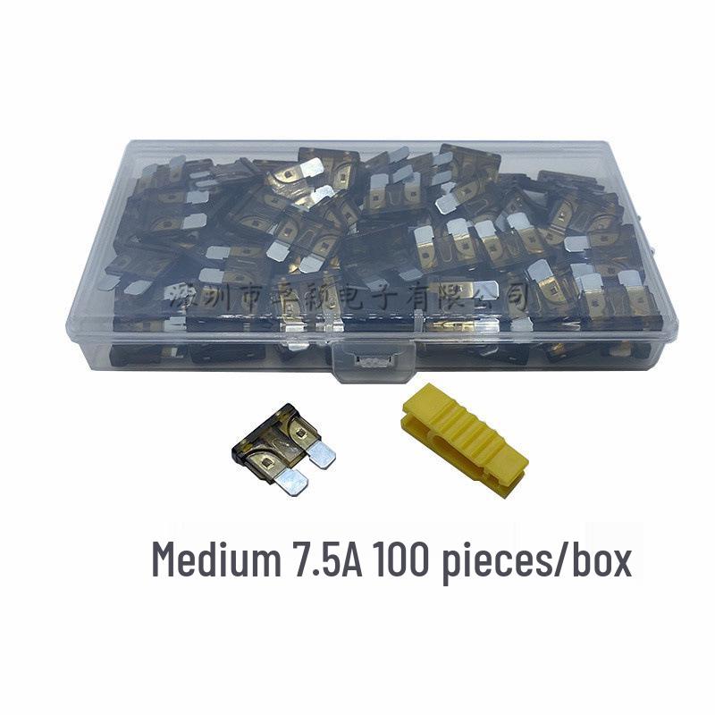Car Fuse Box Set: Blade Fuses In Small, Medium, & Large (1A, 3A, 10A, 15A)