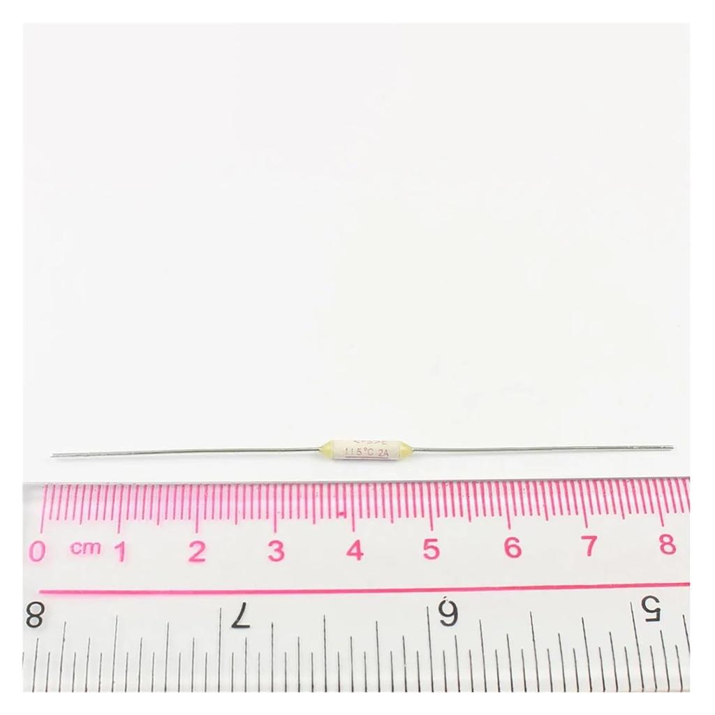 5 PCS Thermal Cut Fuse Axial Lead Cutoff 115C 115 Degrees 2A 250V N110 EYP2BN110