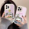 Coque de téléphone mignonne en cuir Z-ZO Friends Pour IPhone 16 15 14 17 Pro Max 11 12 Mini Plus Coque Souple