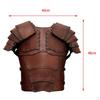 Adjustable Renaissance Costume Chest Brace with Shoulder Protector Medieval Vest for Cosplay