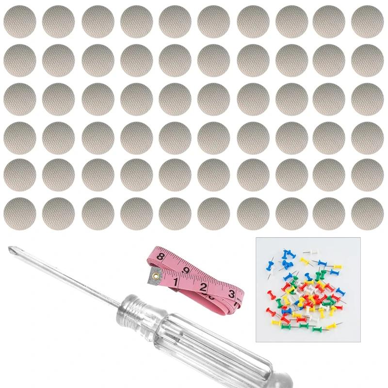 60 Pcs Car Roof Fasteners Roof Cloth Fall Off Repair Buckle Roof Cloth Drooping Fixed Buckle Car Interior Ceiling Flannel