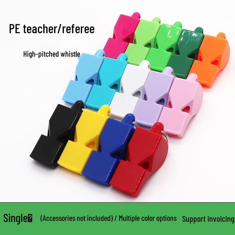 LOGO Sports Referee Whistle for Outdoor Basketball, Football, Volleyball, and Lifesaving Events ABS material