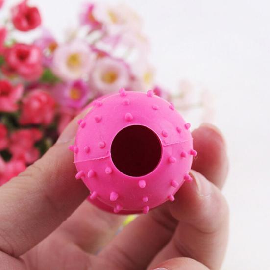 1 Pc Random Color Rubber Pacifier Puppy Dog Chewing Molar Play Toy Pet Supplies