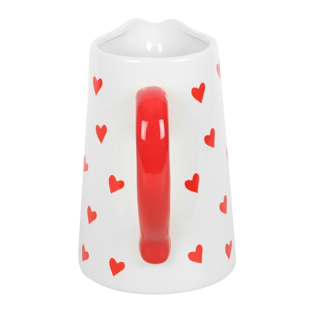 Something Different Heart Ceramic Flower Jug
