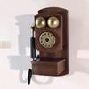 Antikes Telefon Drehwählscheibe Festnetztelefon Modell Retro Wandmontage Handwerk Ornamente Schaufenster Stand Heimdekorationen