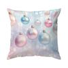 Christmas Decor Ball Pillowcase Printed Polyester 40/45/50Cm Throw Pillowcover Decorative Sofa Cushion Pillowslip Home Decor