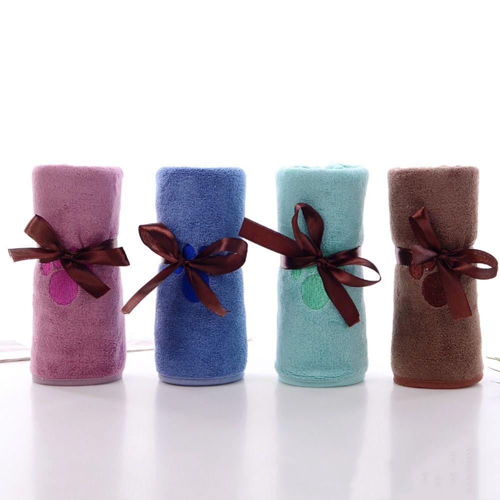 Highly Absorbent Dog Towels Super Soft Pet Cloth Smoothing Pet Grooming Towel  Cat