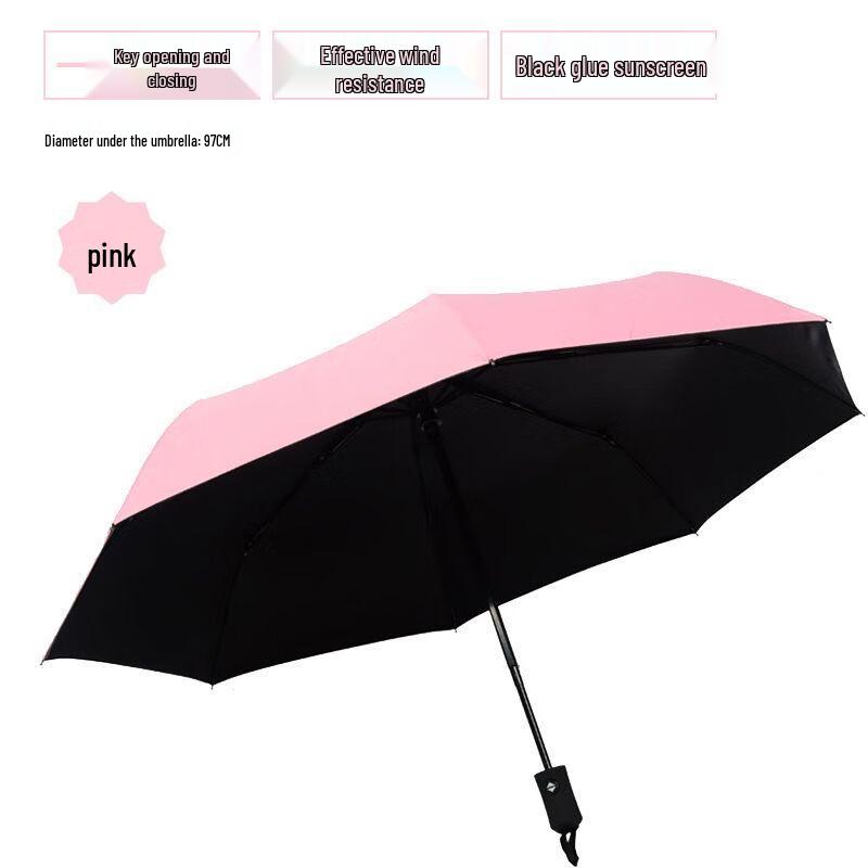 Qiu Qiao Automatic 10-Rib UV Protection Umbrella