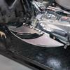 HDBUBALUS Motorcycle CNC Front Foot Pegs Pedals for Harley Touring Road King Softail, Chrome