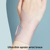 Schlanke Handgelenkbandage, verstellbar, weich, karpal, atmungsaktiv, verstellbar, Tunnelentlastung, leicht