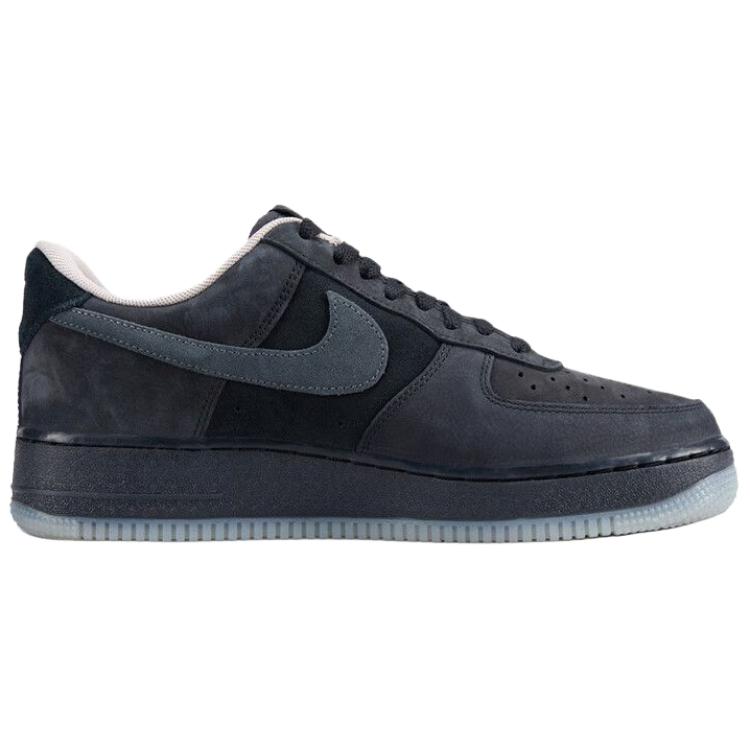 Nike Air Force 1 07 Round Toe Comfortable Fit Skate Shoes Men Sneakers Black IQ9791001