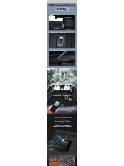 2024-2025 Avatr 07 Trunk Mat TPE Tail Box Accessory