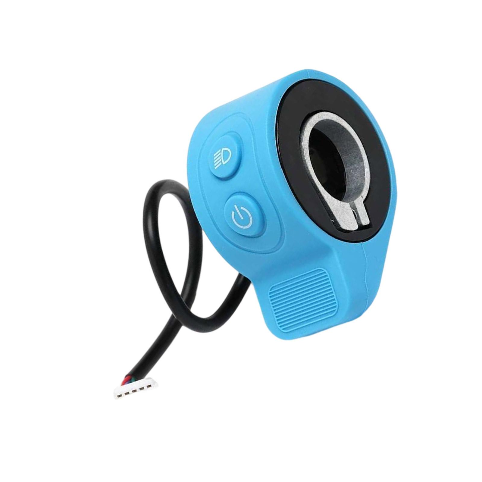 

Электросамокат Пальцевый курок Переключатель скоростей Диск выбора скорости Детали Ручка газа Ручка газа для электросамоката синий