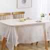 Temeiju Disposable Tablecloth, Thickened, Waterproof And Oil-Resistant, Perforated Table Cover, Extended Rectangular Shape, 200*200cm, 20 Pieces