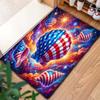 American Animal Pattern Square Carpet,Area Rug,Carpet Rug for Living Room Bedroom Sofa Playroom Decor,Non-slip Floor Mat,Holiday Birthday Gifts