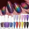 LILY'CUTE Quick-Drying Glitter Diamond Nail Polish - New Water-Based Laser Colors
