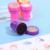 12PCS/Set Plastic Self-ink Seal Capybara Patterns Photo Album Stamp Graffiti Stamped Toys  Students
