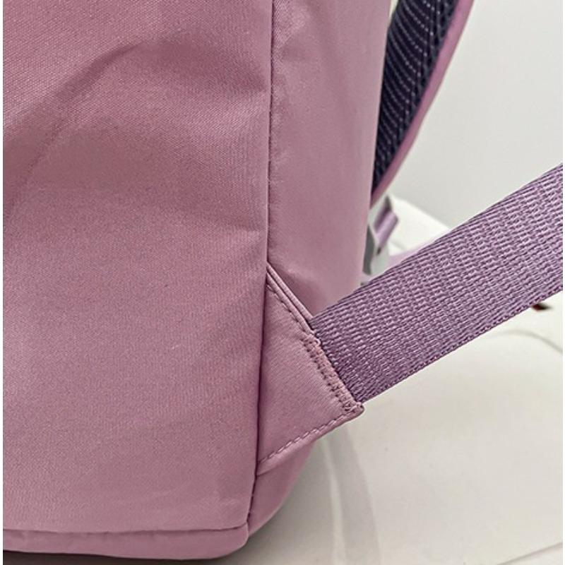 With Backpack Nylon For Women Large Capacity And Sturdy Shoulder Bag Water Resistant