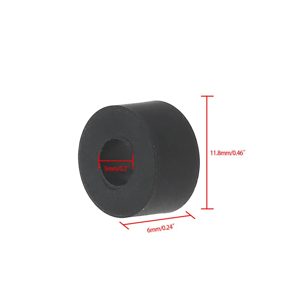 5Pcs Pressure Belt Wheel Cassette Movement Pressure Belt Wheel for JVC Pressure