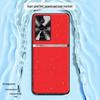 Capa protetora de couro líquido para celular Redmi K60 Pro: Anti-queda e anti-incrustante; Envio de uma só peça disponível.