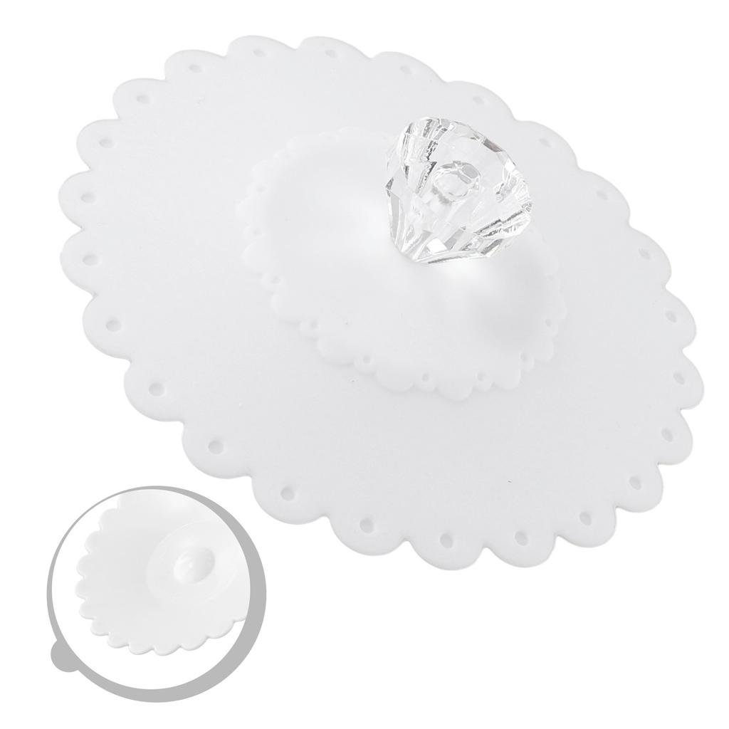 Brand New Cup Lids Lids Diamond Handle Diamond Lid Kitchen Supplies