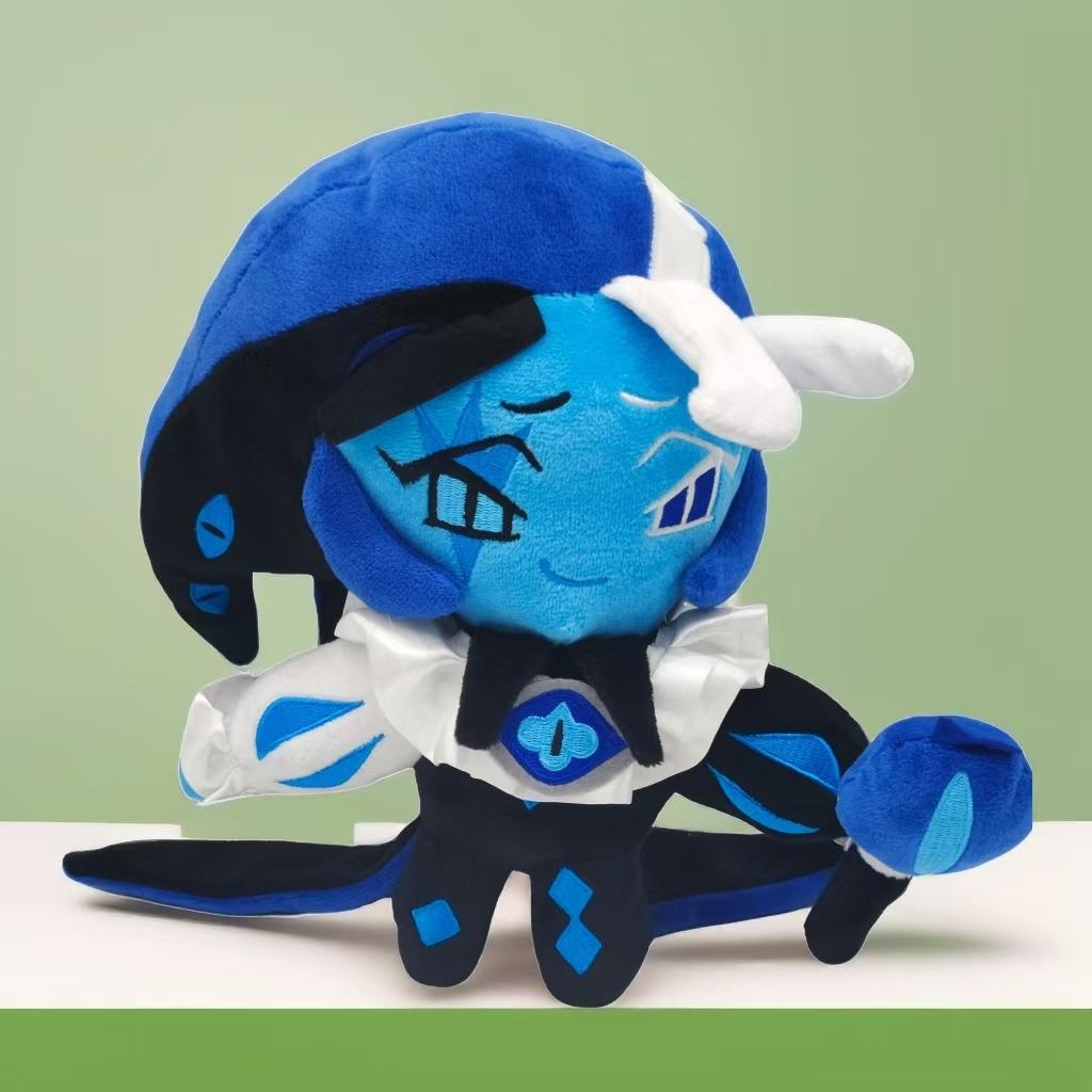 Shadow Milk Cookie Plush Soft Stuffed Animal Plush Doll Toy Cute Soft Pillow for Kids Birthday Gifts or Decorate the Room blu