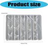 Reusable 3D Sculpting Silicone Mould High Elastics Tool For Creative Nail Art Designs And Craft Decorations