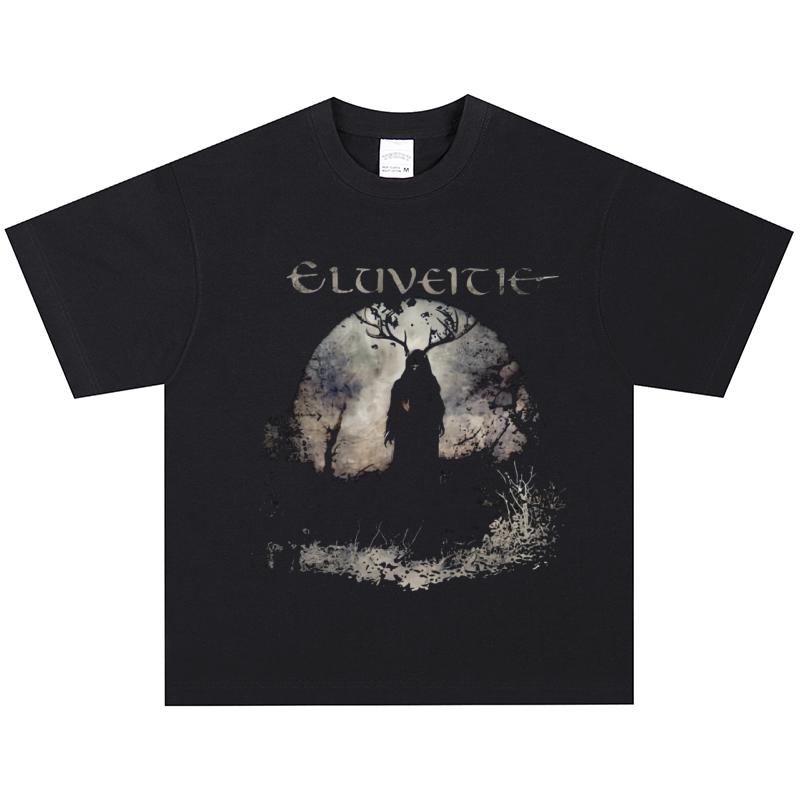 Eluveitie T-Shirt, Soft Fabric Casual Daily Wear L