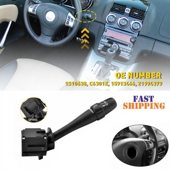 5-контактный рычаг переключателя стеклоочистителя для Chevrolet Malibu 2004-2010 21994379
