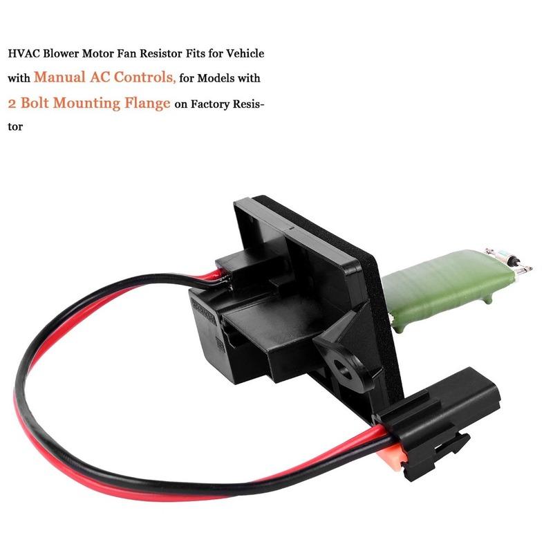 New A/C Heater Blower Motor Fan Resistor For Cadillac Chevrolet GMC Sierra 89019089 15305077 22807122 High Quality