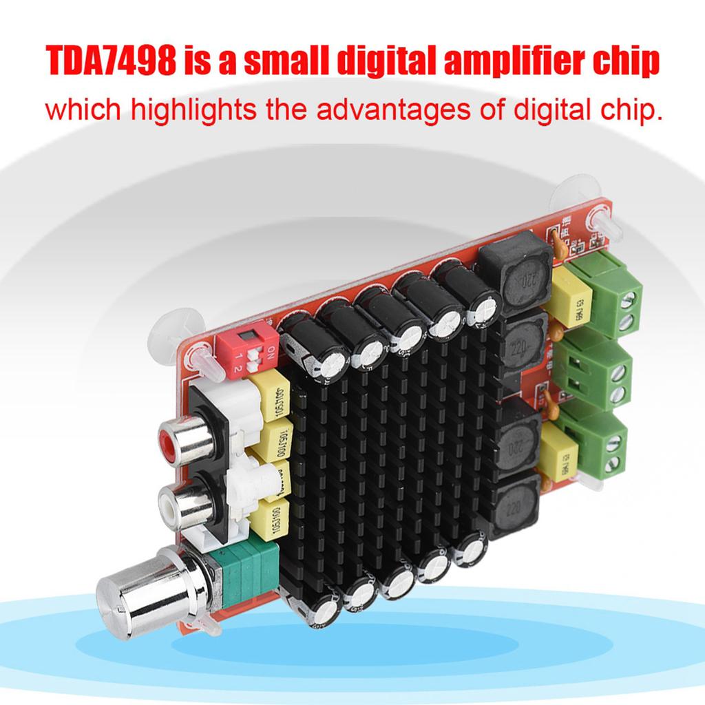 18 100KHZ Ultrahohe Leistung Digitales Leistungsverstärkerboard Audioverstärker 2x100W