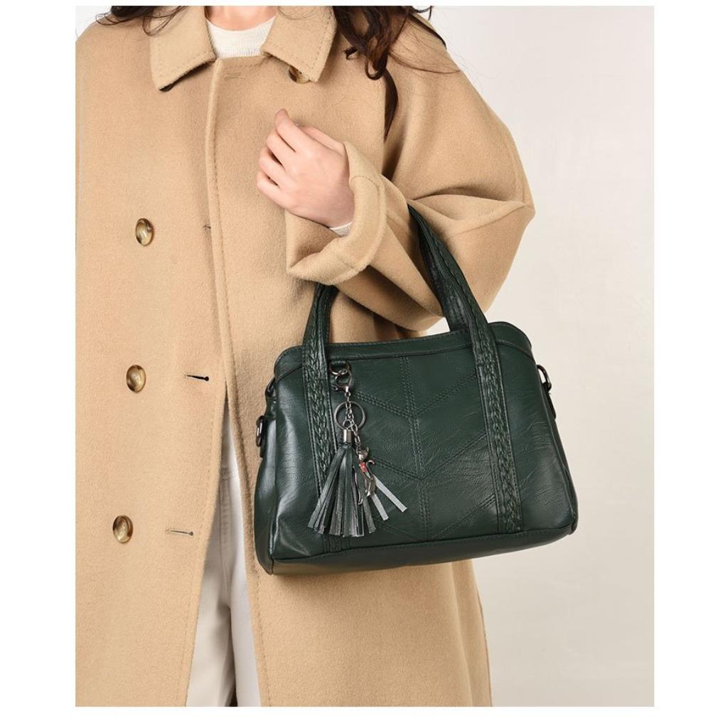 Handbag Women PU Detachable Shoulder Strap Office Daily