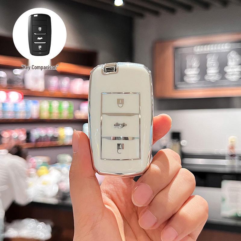 Changan Car Key Case: Compatible with Nuo, Mi Yu, Lumin, Benben, Eado, CS55, Yi Dong DT - 35 Shell Bag for Women.