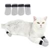 J1UL1N 4 PCS Cat Mittens To Prevent Scratching,Adjustable Dog Booties To Prevent Scratching, For Bathing,Feeding Nailtrimming