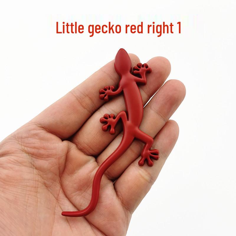 Gecko Car Sticker: Metal Decoration for Vehicle Personalization