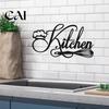 Modern Nordic Kitchen Decor Minimalist Wall Stickers, Waterproof PVC Decals with Handwritten Chef Hat Creative And Egg Beater Design, Removable